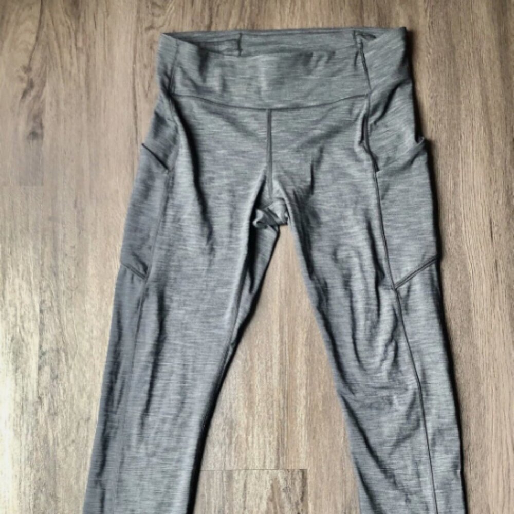 Lululemon Luxtreme Grey Leggings, size 8